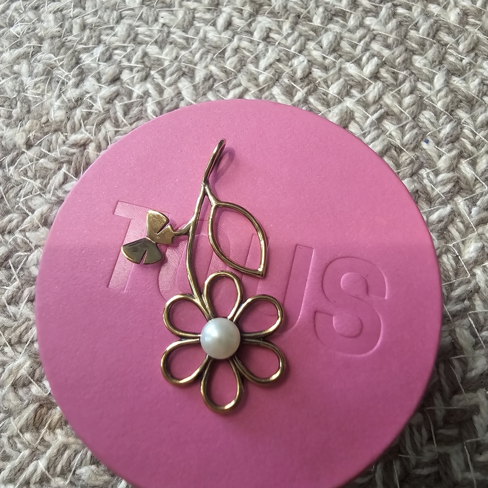 Tous gold vermeil pendant